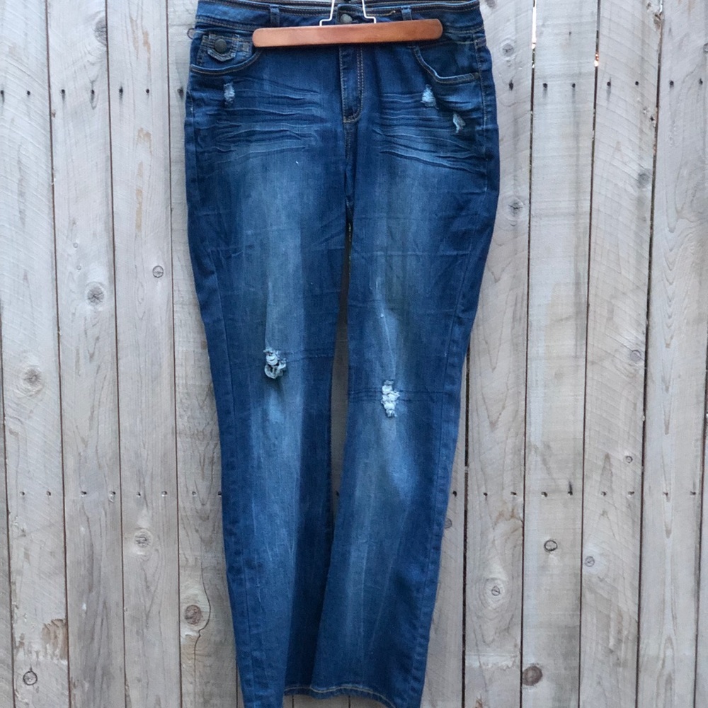 CATO flare leg denim